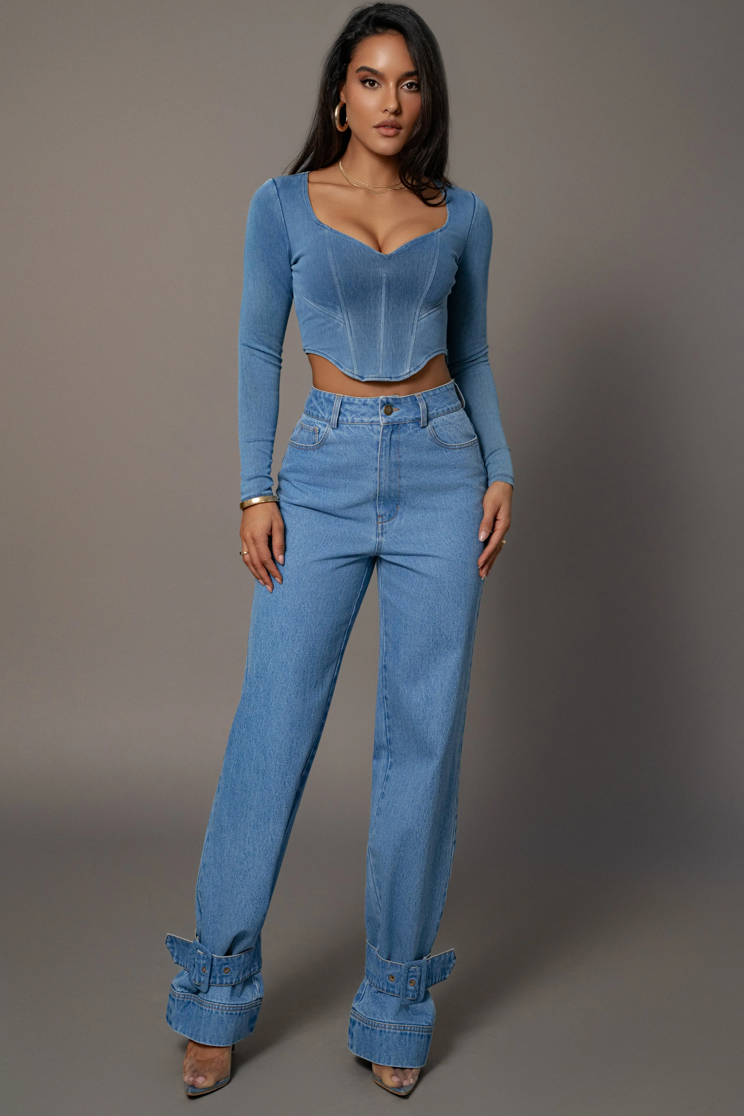 Medium Wash Sissel Denim Jeans