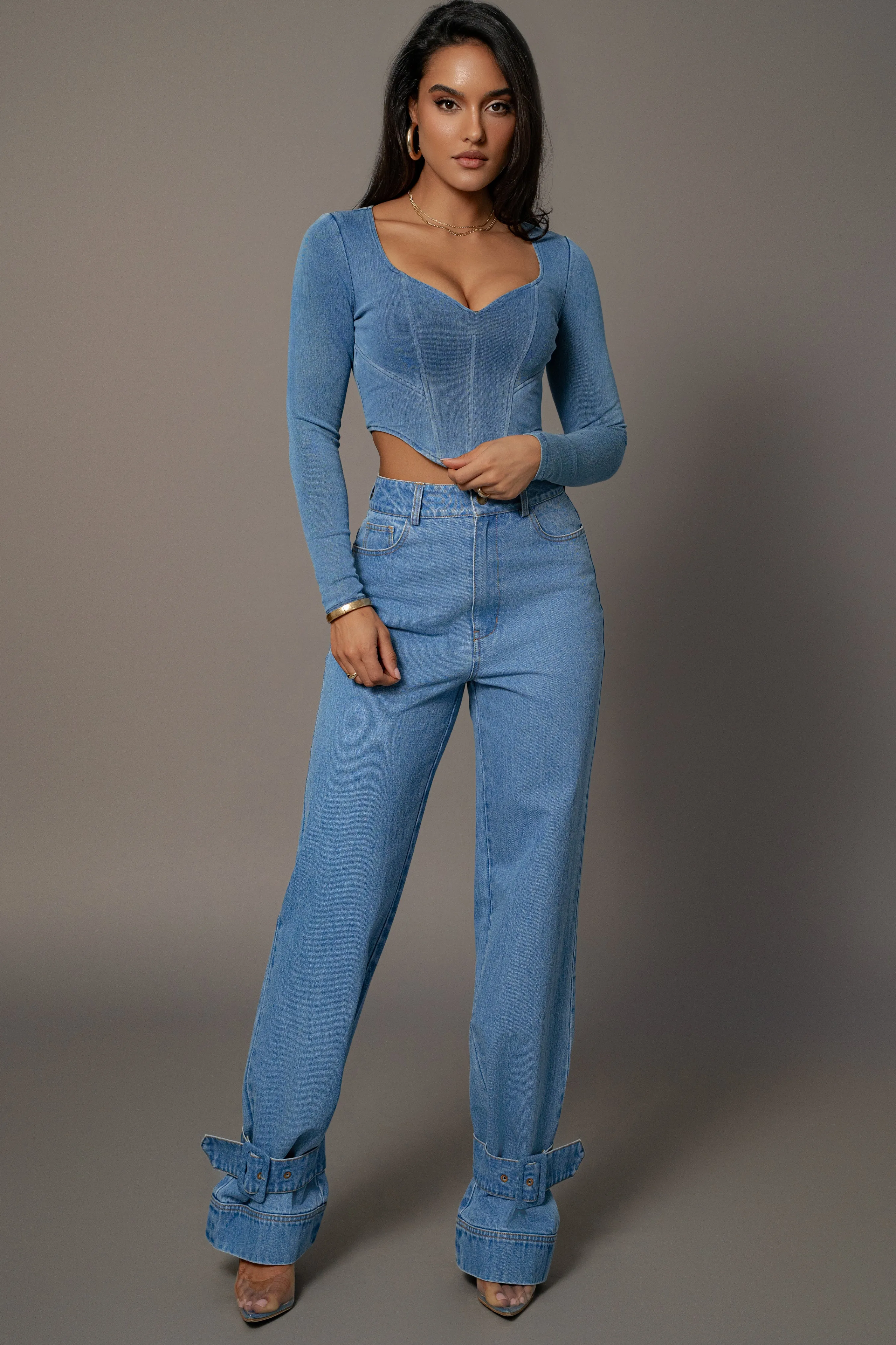 Medium Wash Sissel Denim Jeans