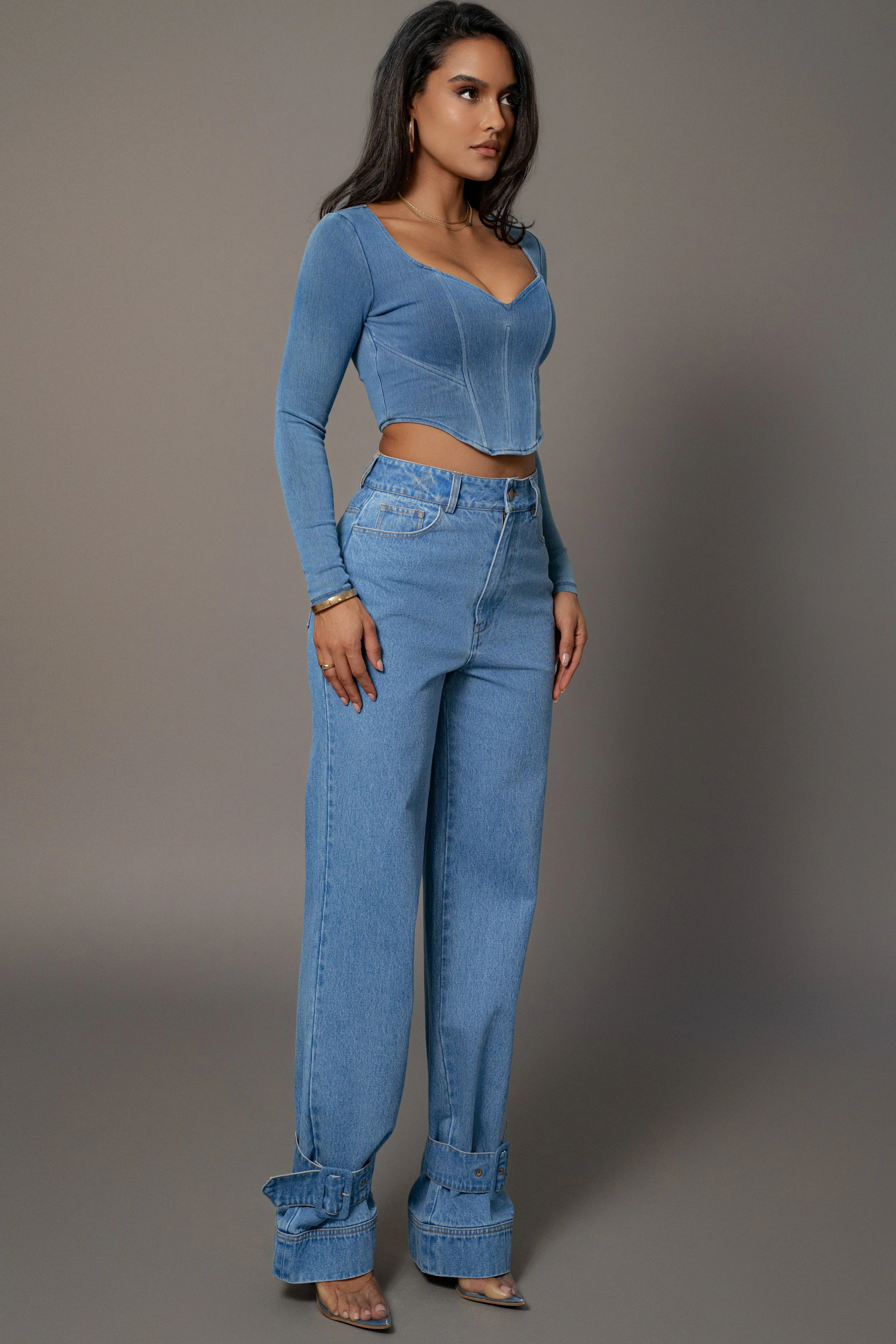 Medium Wash Sissel Denim Jeans