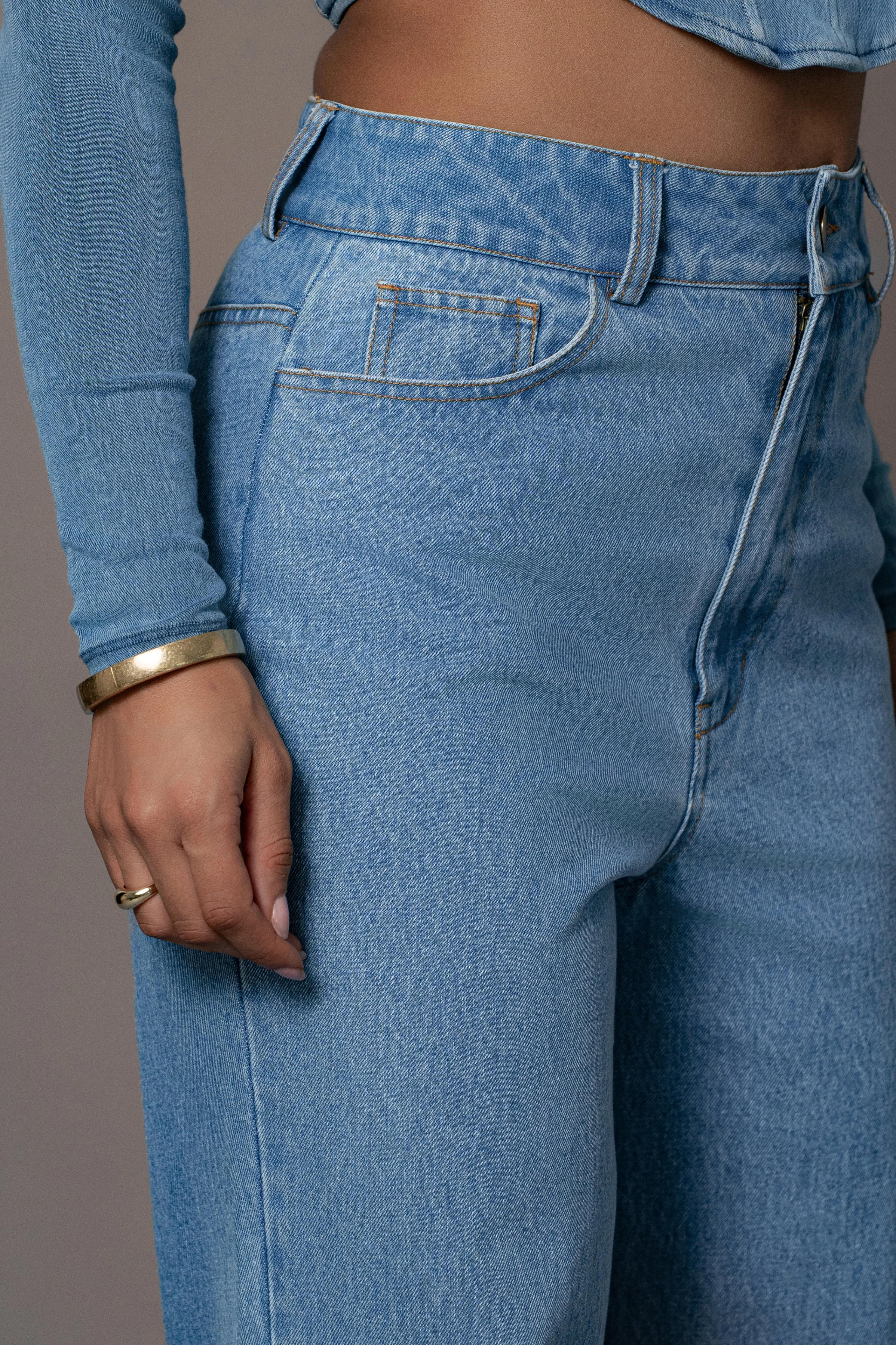 Medium Wash Sissel Denim Jeans