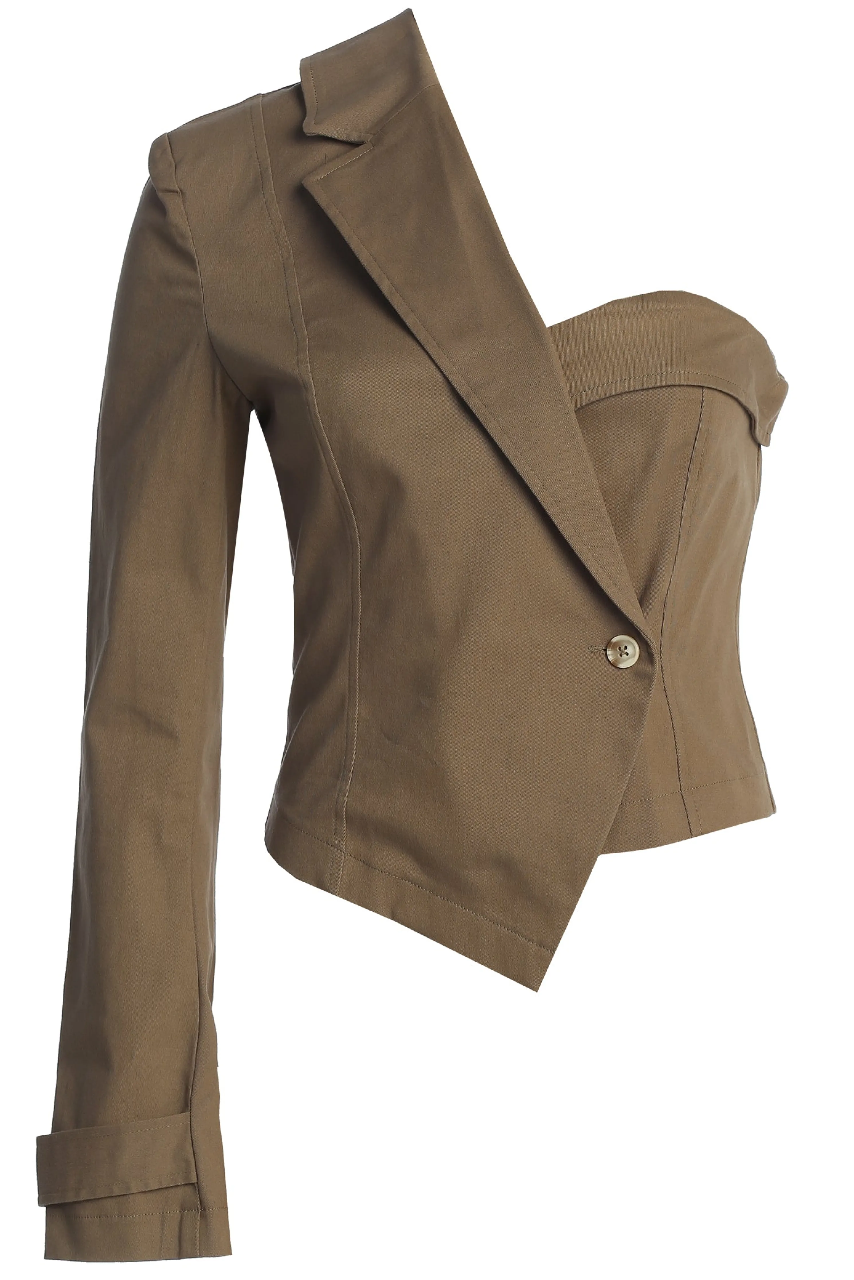 Olive Amal One Shoulder Top