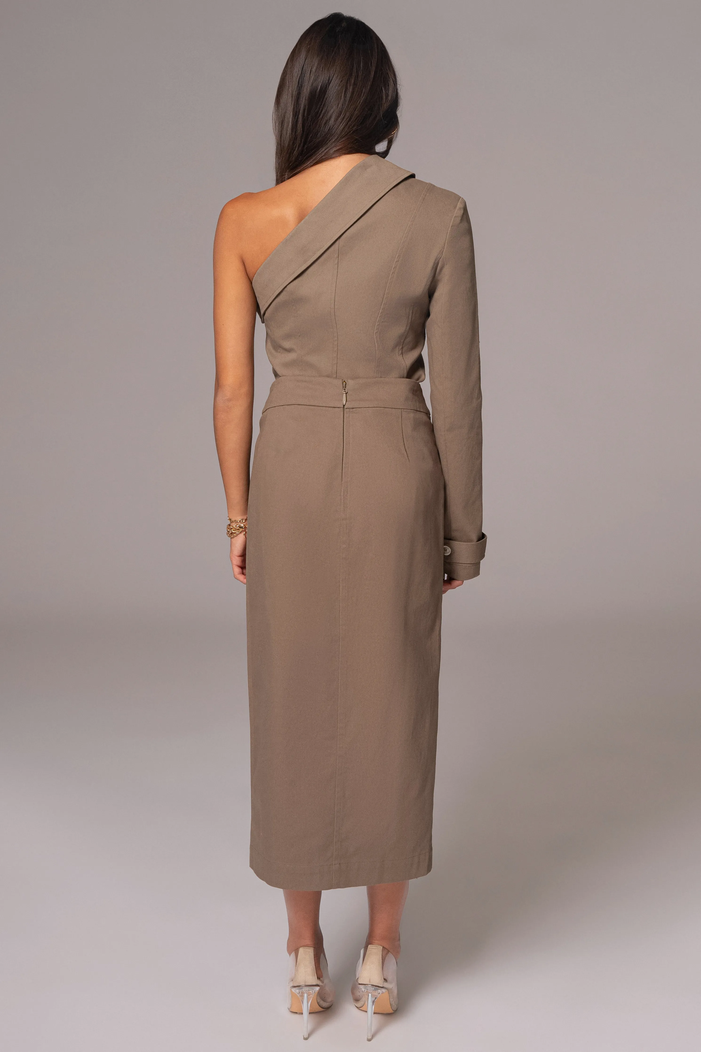 Olive Amal One Shoulder Top