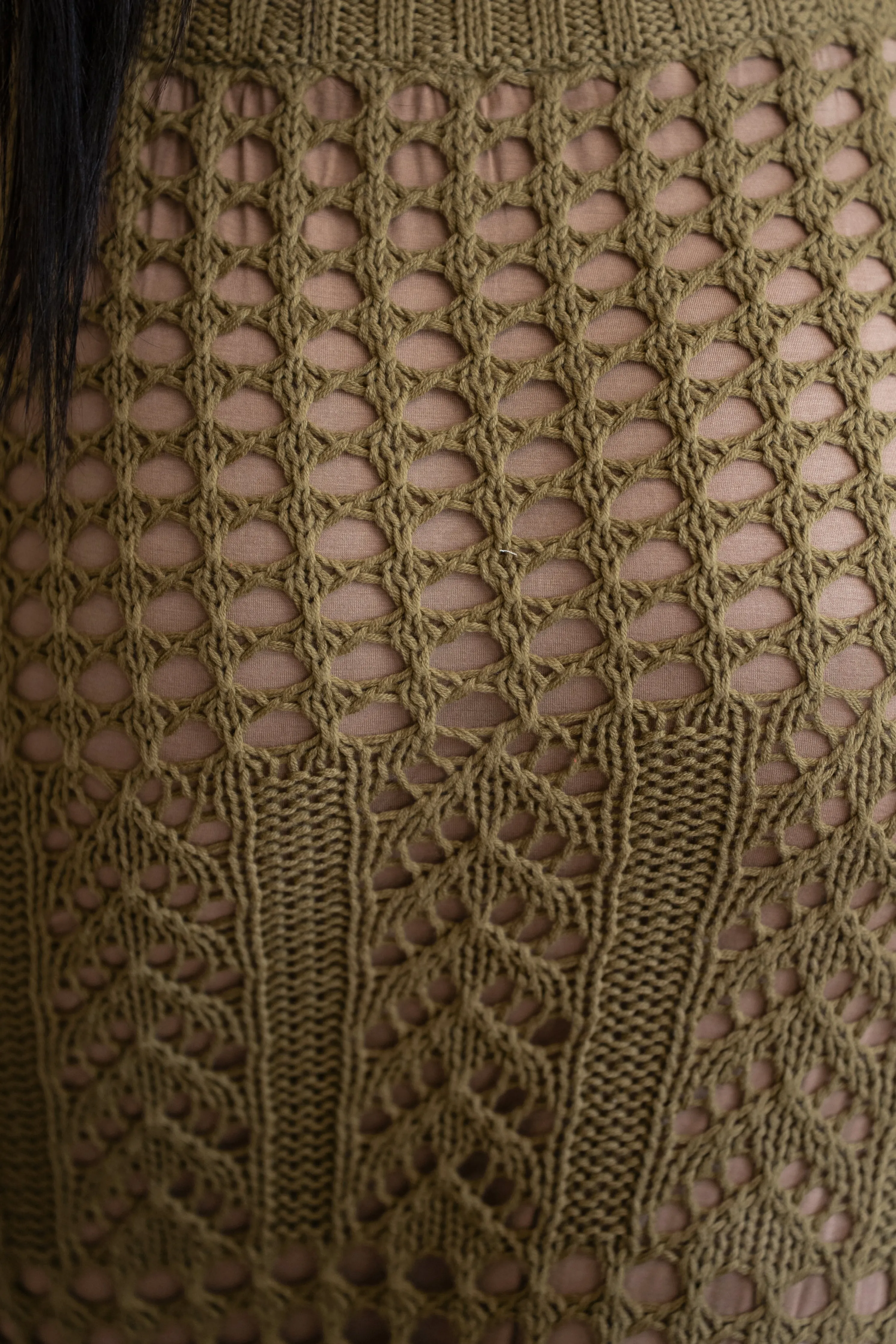 Olive Caribbean Skies Skirt Set