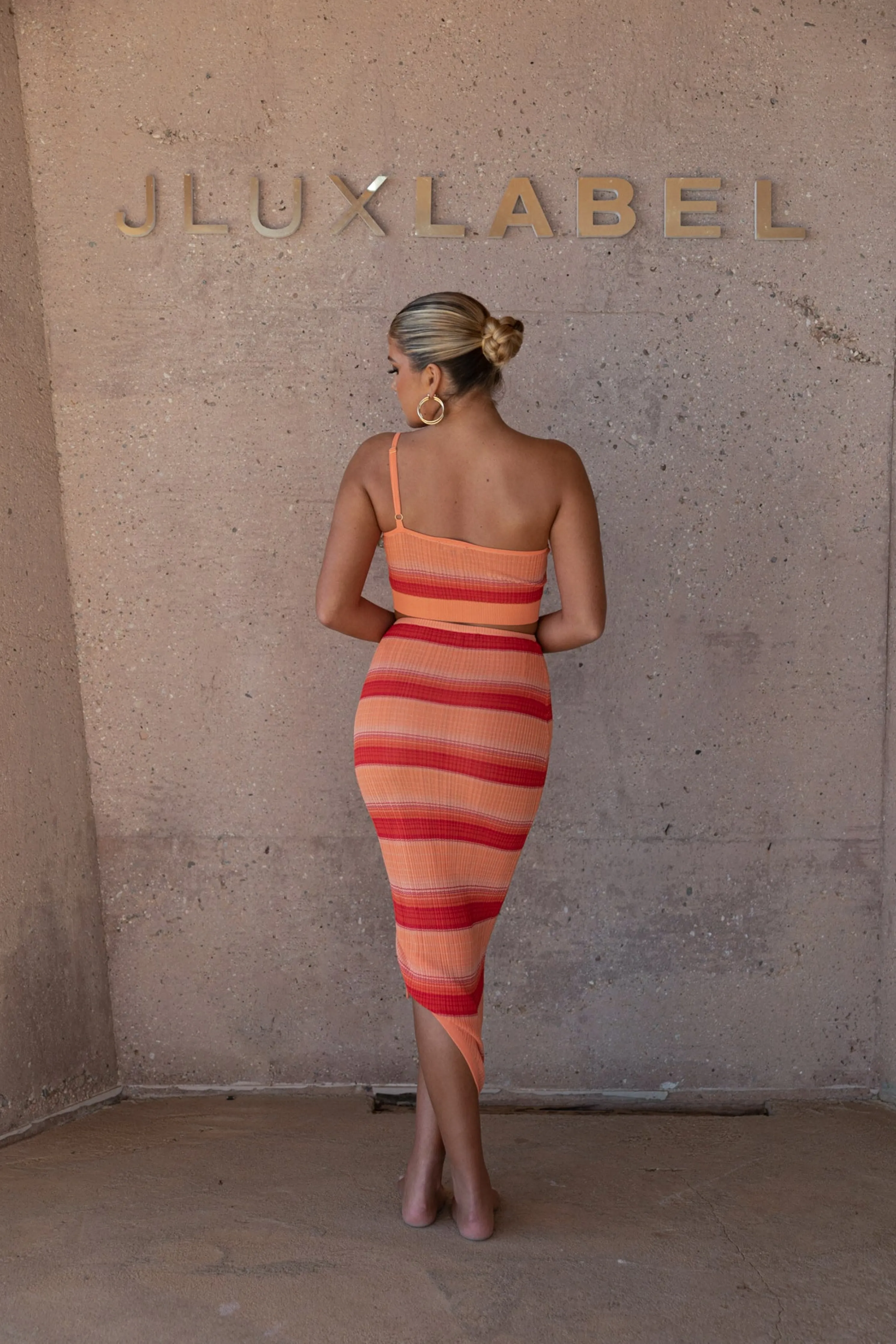 Red Good Times Crop Top