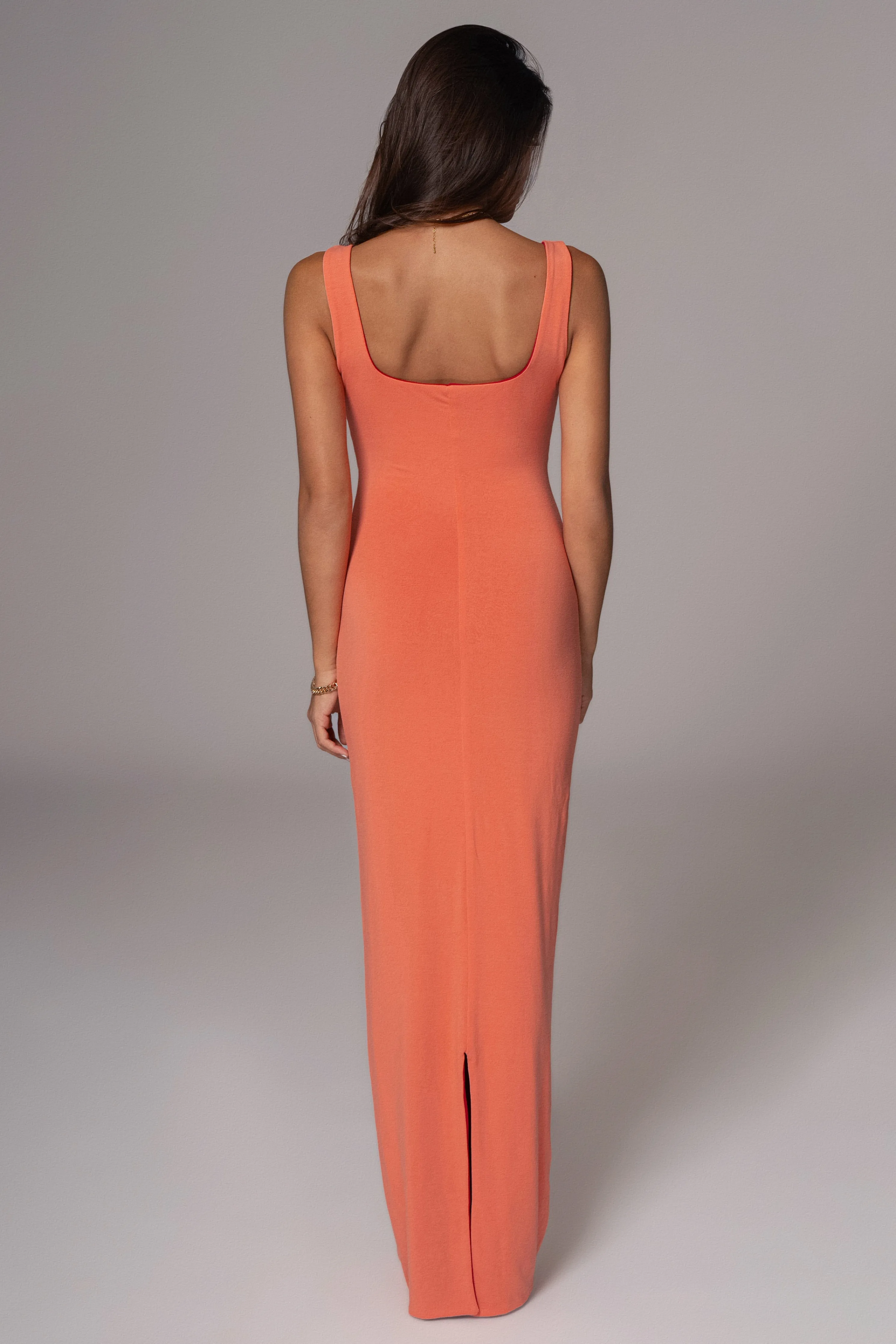 Red/Orange Keidi Reversible Maxi Dress